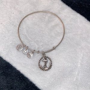Alex and Ani anchor bracelet